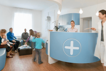 Sala de espera médica